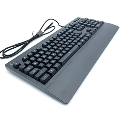 Abbildung von Logitech G213 Prodigy Gaming Tastatur, RGB Beleuchtung, Programmierbare G Tasten, Multi Media Bedienelemente, Integrierte Handballenauflage, Spritzwassergeschützt, QWERTY Layout Schwarz