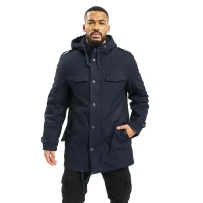 Abbildung von Brandit Parka, Herren, Größe: XL, Navy