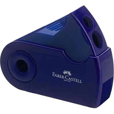 Abbildung von Faber Castell Sleeve Spitzdose Doppelspitzdose blau