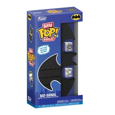 Abbildung von Funko Bitty Pop! Display: Star Wars Batman Signal Batman™ and The Joker™ Can Display A Total of 18 Characters und eine Überraschungs Mini Figur 0.9 Inch (2.2 cm) 1989