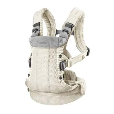 Abbildung von BabyBjörn Babytrage Harmony, 3D Netzstoff, Creme