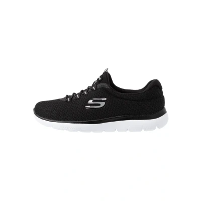 Abbildung von Skechers Sport Summits Sneaker low black/white, Damen, Größe: 36, Black/white Schuhe