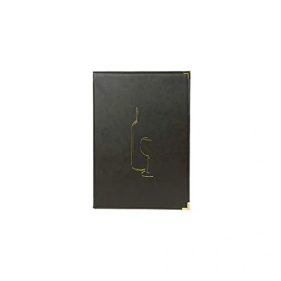 Abbildung von Securit Weinkarte CLASSIC, DIN A4, schwarz, 1 x 34 24 cm