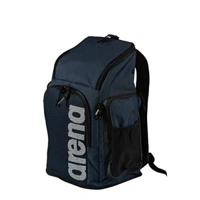 Abbildung von arena Team Backpack 45 Großer Sportlicher Rucksack, Reise , Sport Schwimm und Freizeitrucksack, Strandrucksack mit Fach für Nasse Kleidung Verstärktem Boden, Liter