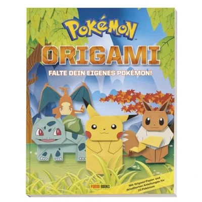 Abbildung von Pokémon: Origami Falte Dein eigenes Mit 32 Seiten Faltpapier perforiert