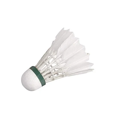 Abbildung von HUDORA Natur Federbälle, 6 Stück Federball Set Badminton Bälle 76053/01