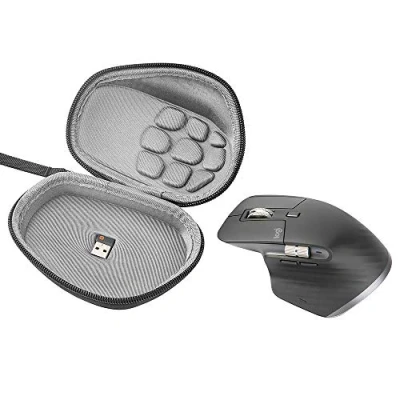 Abbildung von VOLOHAS Hartschalen Schutzhülle für Logitech MX Master/Master 2S/Master 3/Master 3S, kabellose Maus (Schwarz 2S)