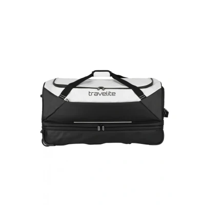 Abbildung von Travelite Basics Rollenreisetasche Weiss Weichgepäck