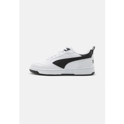 Abbildung von Puma Rebound V6 LOW Sneaker low, Größe: 36, White/black Hochwertiges lederimitat