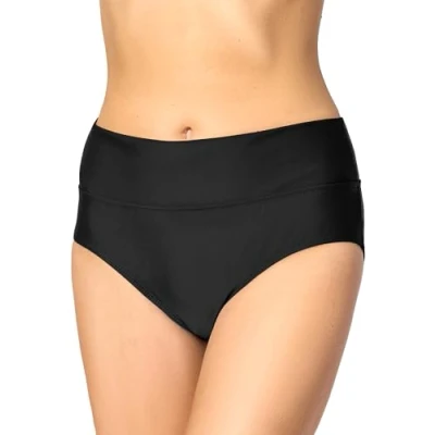 Abbildung von Merry Style Damen Bikini Slip MSVR5 (Schwarz (9240), 44)