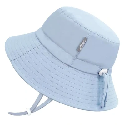 Abbildung von Jan &amp; Jul Atmungsaktiver Kinder Sonnenhut für Jungen, Reine Baumwolle (Light Blue, 2 5 Jahre)