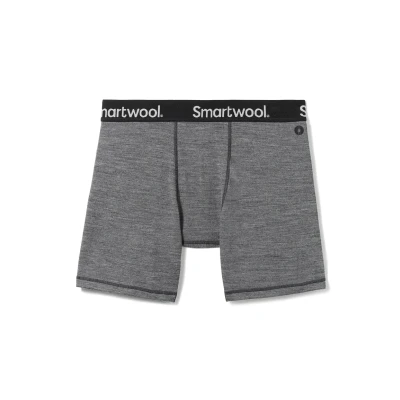 Abbildung von Smartwool Men&#039;s Boxer Brief, MEDIUM Gray Heather, S