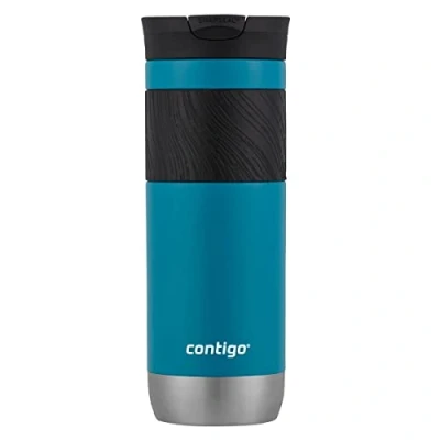 Abbildung von Contigo Byron 2.0 Isolierbecher, Edelstahl, Snapseal Verschluss, Reise Kaffeetasse, 100% auslaufsicher, 590 ml