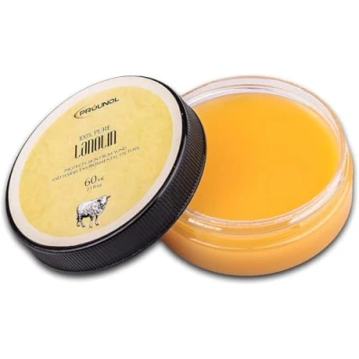 Abbildung von PROUNOL Lanolin Wollfett Anhydrat, wasserfreie Zugabe für Kosmetik Pflege Trockener Haut 60ml