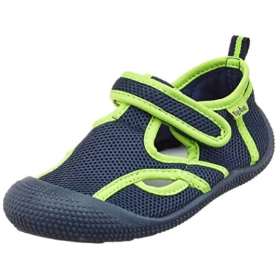 Abbildung von Playshoes Unisex Kinder Aquaschuhe Aqua Schuhe, Marine Grün Uv Schutz, 26/27 EU