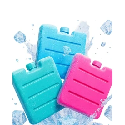 Abbildung von ToCi 3er Set Kleine Kühlakkus Mini Kühl Elemente für die Kühltasche Kühlbox Akku platzsparende Kühlelemente Brotdose Lunchbox