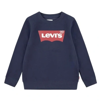 Abbildung von Levi&#039;s Kids batwing crewneck sweatshirt Jungen Dress Blues 3 Jahre