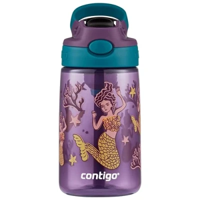 Abbildung von Contigo,2127478,Kids’ AA8Easy Clean AUTOSPOUTStraw water Bottle;BPA free, robust bottle; 1leak proof; easy clean; ideal for daycare, preschool, school and sports; 14 oz