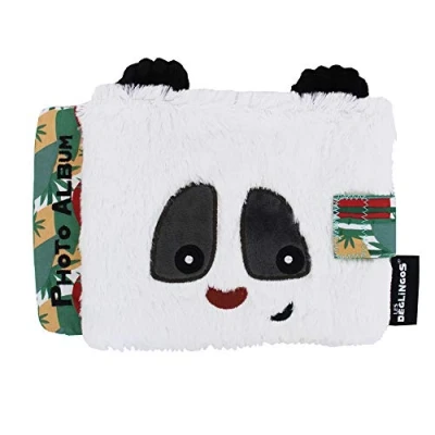 Abbildung von Les Déglingos Rototos The Panda Fotoalbum Ultra Soft Plüsch Spaß Lernspielzeug Geeignet ab Geburt