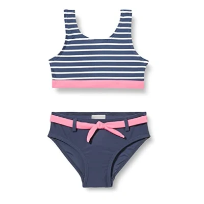 Abbildung von Playshoes Badeanzug Schwimmanzug Badebekleidung Mädchen,Ringel,122 128