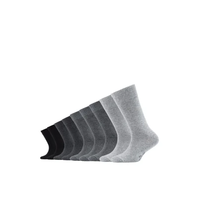 Abbildung von s.Oliver Online Junior Essential 9 PACK Socken für Kinder, Größe: 23 26, Grey combo