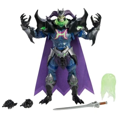 Abbildung von Masters of the Universe GYV17 Masterverse Oversized Figur Skelegod, ca. 18 cm große Actionfigur für alle MOTU Sammler, Spielzeug ab 6 Jahren