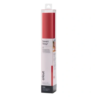 Abbildung von Cricut 2008633 Smart Vinyl Permanent 1 sheet 33cm x Red, 0.9m (3ft)