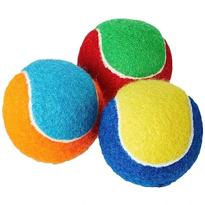 Abbildung von Petface Quietschender Tennisball, dreiteilig