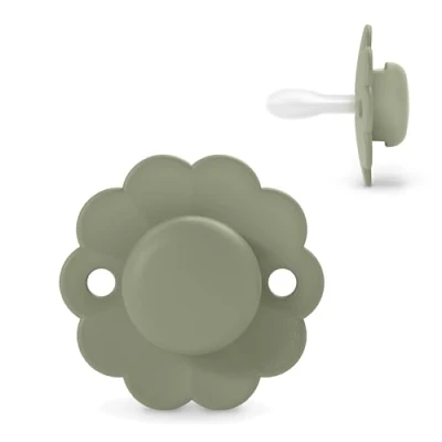 Abbildung von Suavinex, Schnuller für Babys 6/18 Monate, Runder mit physiologischem Silikonsauger SX Pro, Symmetrisch, Superweich und Flexibel, respektiert die orale Entwicklung, Wonder Green