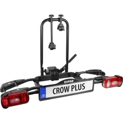 Abbildung von EUFAB 11582, Fahrradträger Crow Plus erweiterbar, Schwarz