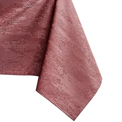 Abbildung von AmeliaHome Tischdecke 140x300 cm Tischtuch Tafeldecke Fleckschutz Lotuseffekt Abwaschbar Wasserabweisend Ornament Vesta Altrosa