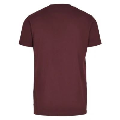 Abbildung von Urban Classics Basic TEE Tshirt basic, Herren, Größe: Large, Redwine