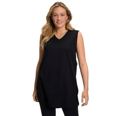 Abbildung von Ulla Popken, Damen, große Größen, Basic V Top