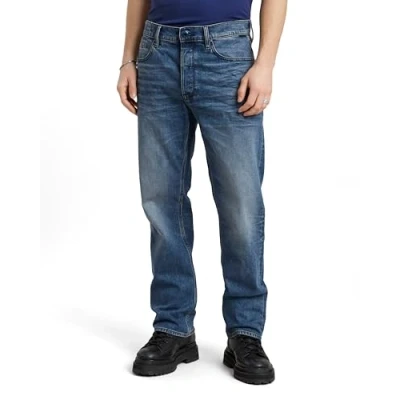 Abbildung von G Star Dakota Regular Jeans Straight Leg, Herren, Größe: 32x30, Faded cascade