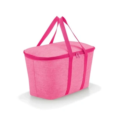 Abbildung von reisenthel coolerbag Twist pink Kühltasche aus hochwertigem Polyestergewebe Ideal für das Picknick, den Einkauf und unterwegs