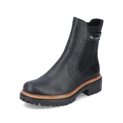 Abbildung von Rieker Ankle Boot, Damen, Größe: 42, Schwarz Schuhe
