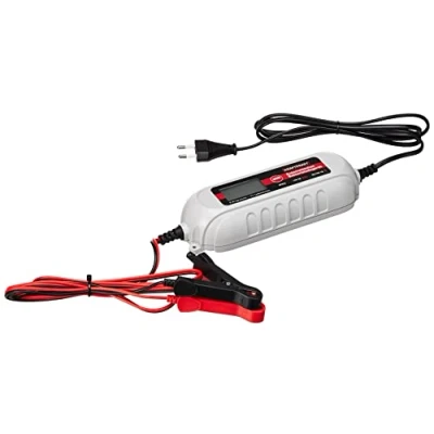 Abbildung von Dino KRAFTPAKET 4A 6V/12V intelligentes und automatisches Batterieladegerät für Blei Säure, GEL, Start/Stopp EFB, AGM Batterie KFZ Ladegerät Auto, Motorrad, Kleintransporter, PKW, Boot