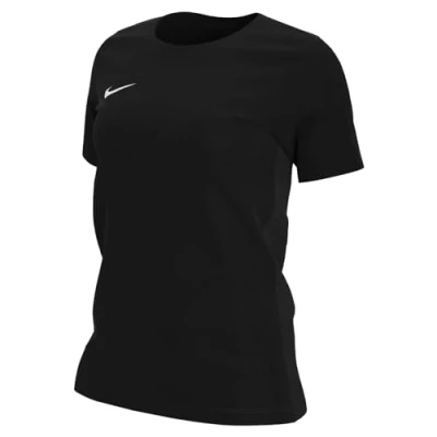 Abbildung von Nike Damen W Nk Df Park Vii Jsy Kurzarm Shirt, Schwarz weiss, XL EU