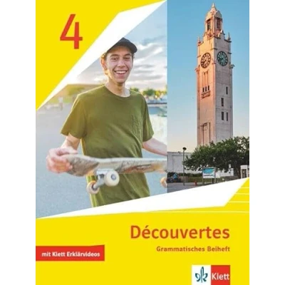 Abbildung von Découvertes 4. Ausgabe 1. oder 2. Fremdsprache: Grammatisches Beiheft mit Klett Erklärvideos Lernjahr (Découvertes. Fremdsprache ab 2020)
