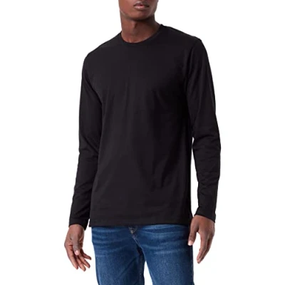 Abbildung von Trigema Herren Langarmshirt aus 100% Baumwolle XS