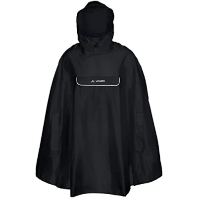 Abbildung von Vaude Valdipino Poncho Unisex Cape, Größe: Small, Black