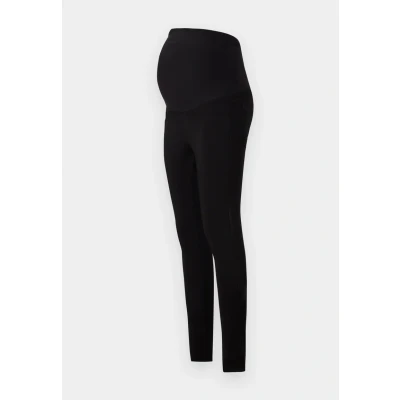 Abbildung von Mamalicious Mllucy Leggings Hosen, Damen, Größe: 40, Black denim