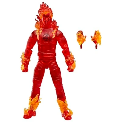Abbildung von Marvel Legends Series Marvel&#039;s Human Torch Action Figur