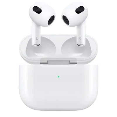 Abbildung von Apple AirPods (3. generation) mit Ladecase