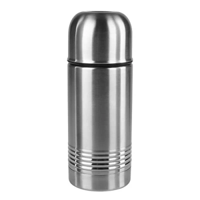 Abbildung von Emsa 618351600 Senator Isolierflasche, Thermosflasche, mobiler Kaffeebecher, 350 ml, Thermobecher, Isolierbecher, Safe Loc Verschluss, edelstahl