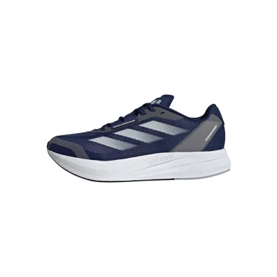 Abbildung von adidas Performance Duramo Speed Laufschuh Neutral Dark blue metalic halo silver, Herren, Größe: 46, silver Schuhe