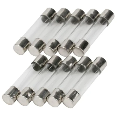 Abbildung von 10er Packung SeKi Feinsicherung 2A, 6x30mm, Flink; Glassicherung 250V