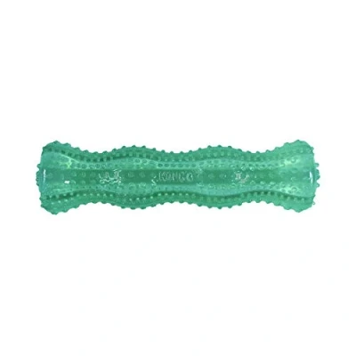 Abbildung von KONG Squeezz Dental Stick Einzigartige Flexible Textur, Zahn und Zahnfleischreinigung Hundespielzeug für mittelgroße große Hunde