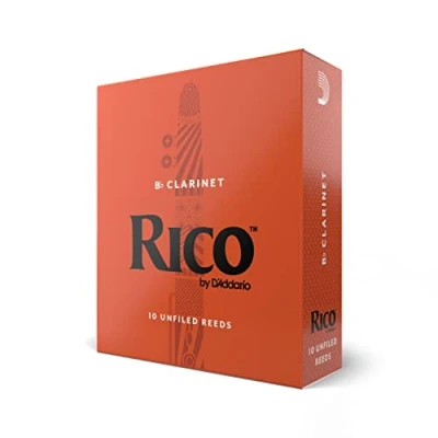 Abbildung von D&#039;Addario Klarinettenblätter Rico Bb Clarinet Reeds RCA1015 Stärke 1.5 10 Stück