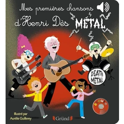Abbildung von Mes premières chansons d&#039;Henri Dès métal Livre sonore avec 6 puces les extraits originaux D